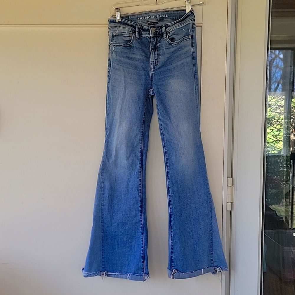 American Eagle Next Level Stretch Flare sz 2